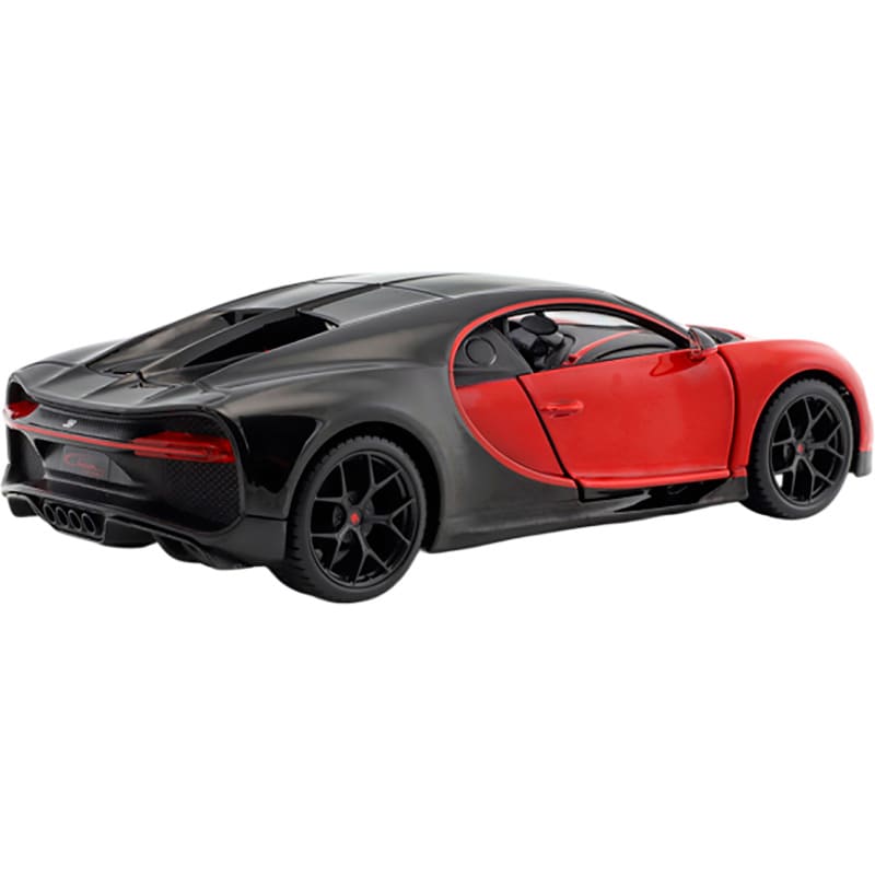 Автомодель MAISTO Bugatti Chiron Sport 1:24 Black/Red (31524 black/red) Вік від 8 років