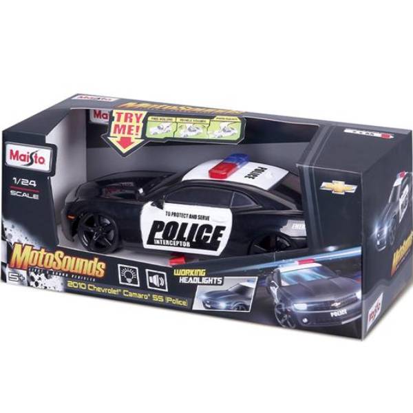 Автомодель Maisto Chevrolet Camaro SS RS Police 1:24 Black (81236 black) Возраст от 5 лет 