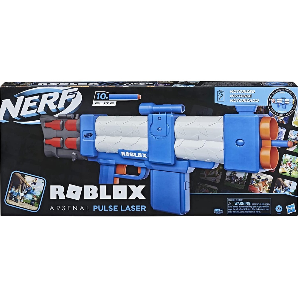 Зовнішній вигляд Бластер NERF Roblox Arsenal Pulse Laser (F2484)