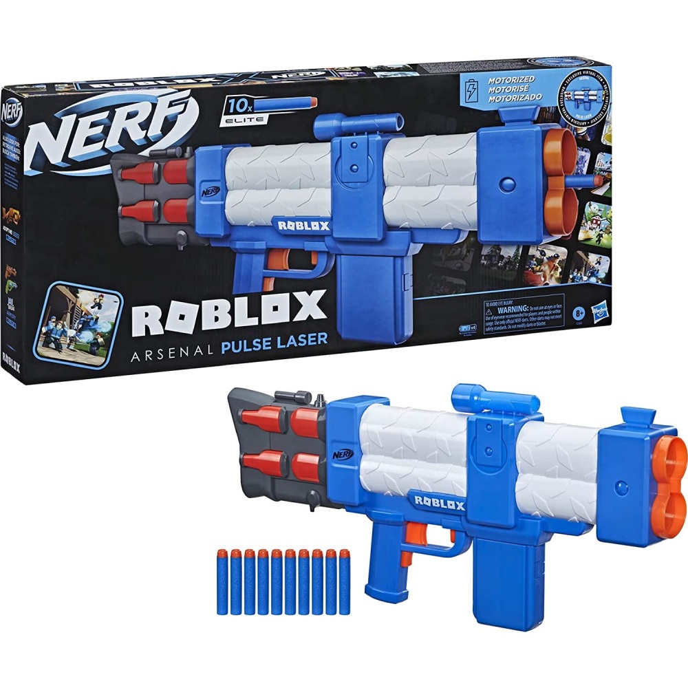 Бластер NERF Roblox Arsenal Pulse Laser (F2484) Тип боеприпаса пластиковые пули