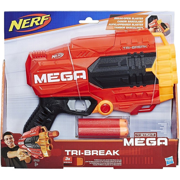 Внешний вид Бластер NERF Мега Три-брейк (E0103)