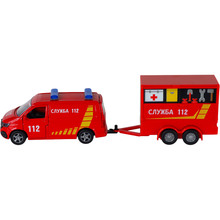 Модель TECHNODRIVE Volkswagen Служба 112 з причепом (520322.270)