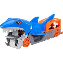 Игровой набор HOT WHEELS Грузовик-транспортер Акулья пасть + машинка (GVG36)