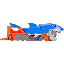 Игровой набор HOT WHEELS Грузовик-транспортер Акулья пасть + машинка (GVG36)