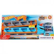 Игровой набор HOT WHEELS Грузовик-транспортер Супергонки + 3 машинки (GVG37)