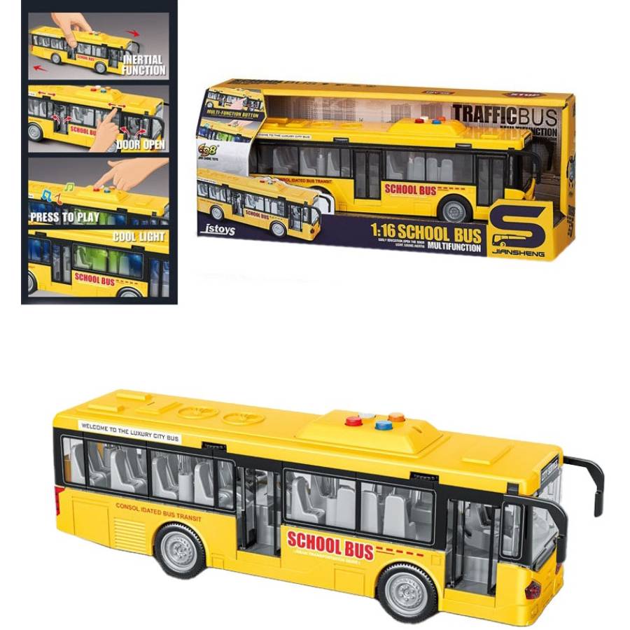 Автобус DIY Toys Школьный (CJ-4007550) Возраст от 3 лет