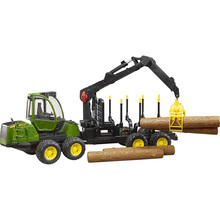 Набор BRUDER John Deere 1210E трактор с системой захвата (39864)