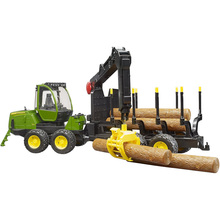 Набор BRUDER John Deere 1210E трактор с системой захвата (39864)