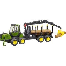 Набор BRUDER John Deere 1210E трактор с системой захвата (39864)