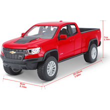 Модель MAISTO Chevrolet Colorado ZR2 1:27 Red (38681)