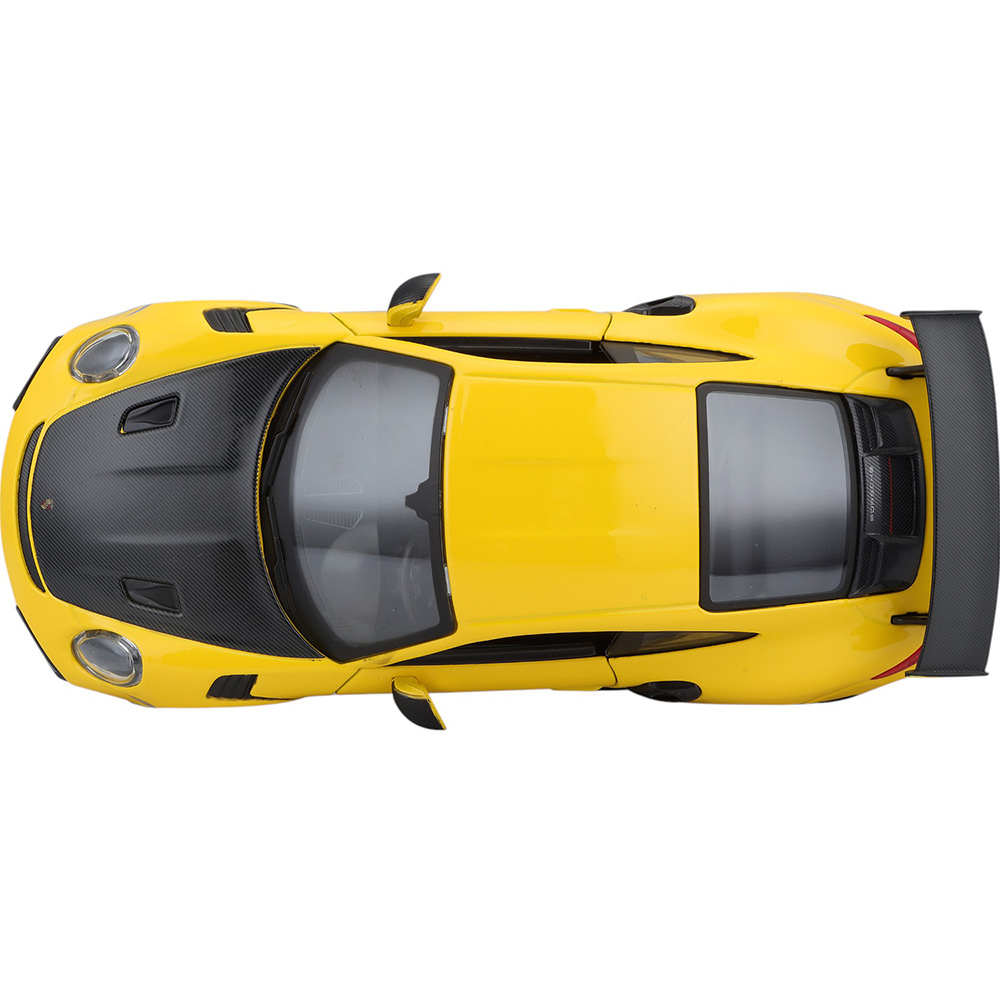 Внешний вид Модель MAISTO Porsche 911 GT2 RS 1:24 Yellow (40000)