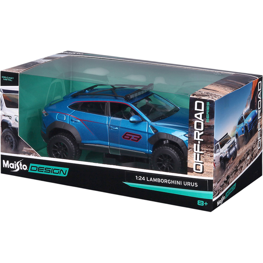 Фото 18 Модель MAISTO Lamborghini Urus 1:24 Blue (39977)