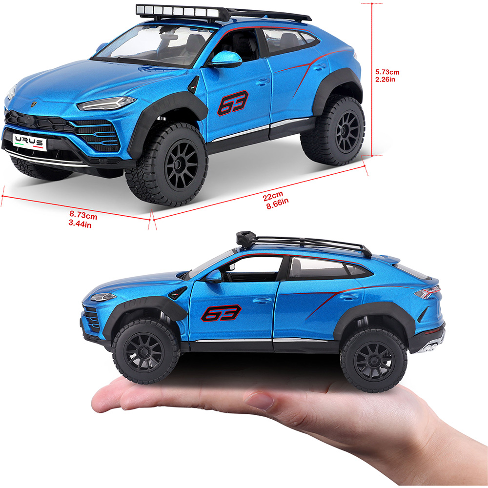 В Фокстрот Модель MAISTO Lamborghini Urus 1:24 Blue (39977)