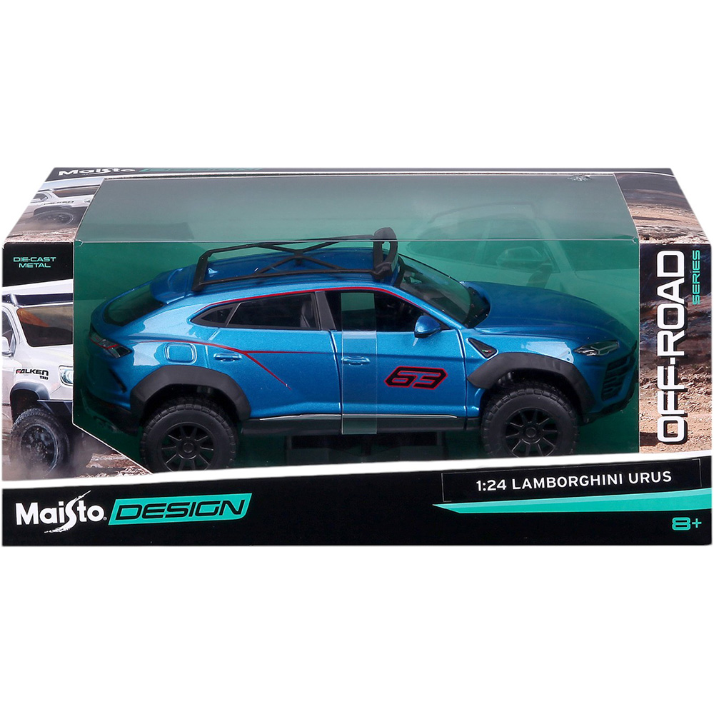 Фото 17 Модель MAISTO Lamborghini Urus 1:24 Blue (39977)