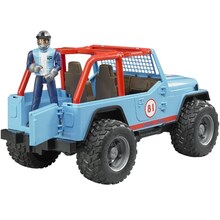 Набор BRUDER Гоночное авто Jeep Cross country с фигуркой (02541)