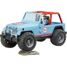 Набор BRUDER Гоночное авто Jeep Cross country с фигуркой (02541)