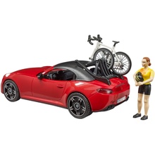 Набір BRUDER Roadster Bruder з велосипедом та фігуркою (03485)