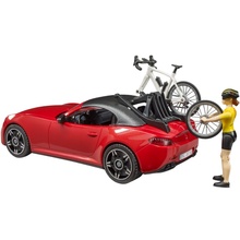 Набір BRUDER Roadster Bruder з велосипедом та фігуркою (03485)