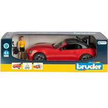 Набір BRUDER Roadster Bruder з велосипедом та фігуркою (03485)