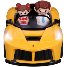 Машинка BB JUNIOR LaFerrari Aperta желтая (16-81006YL)
