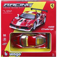Авто-конструктор BBURAGO FERRARI 488 CHALLENGE 1:24 (18-26586)