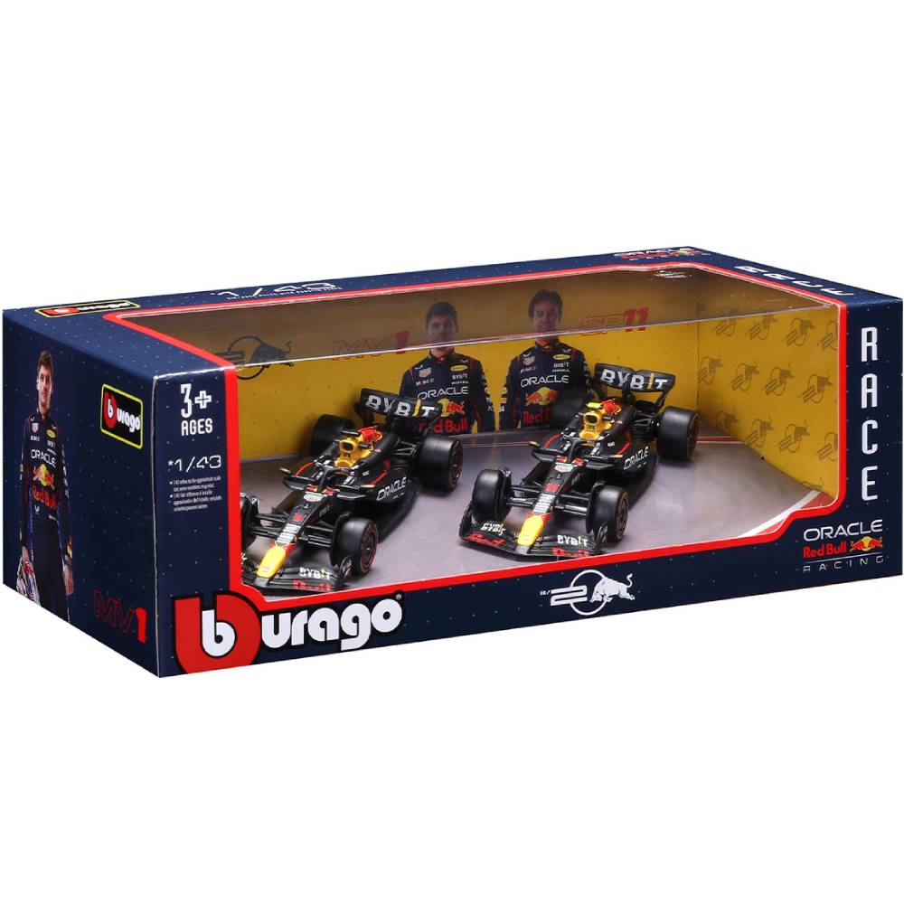 Набір автомоделей BBURAGO FERRARI RACING SF-24 1:43 (18-36839) Вид моделі автомобіль