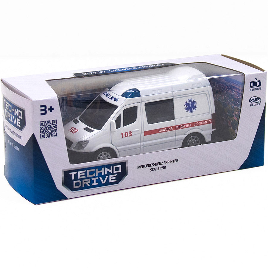 В Украине Модель TECHNODRIVE Mercedes-Benz Sprinter Скорая помощь (250295)