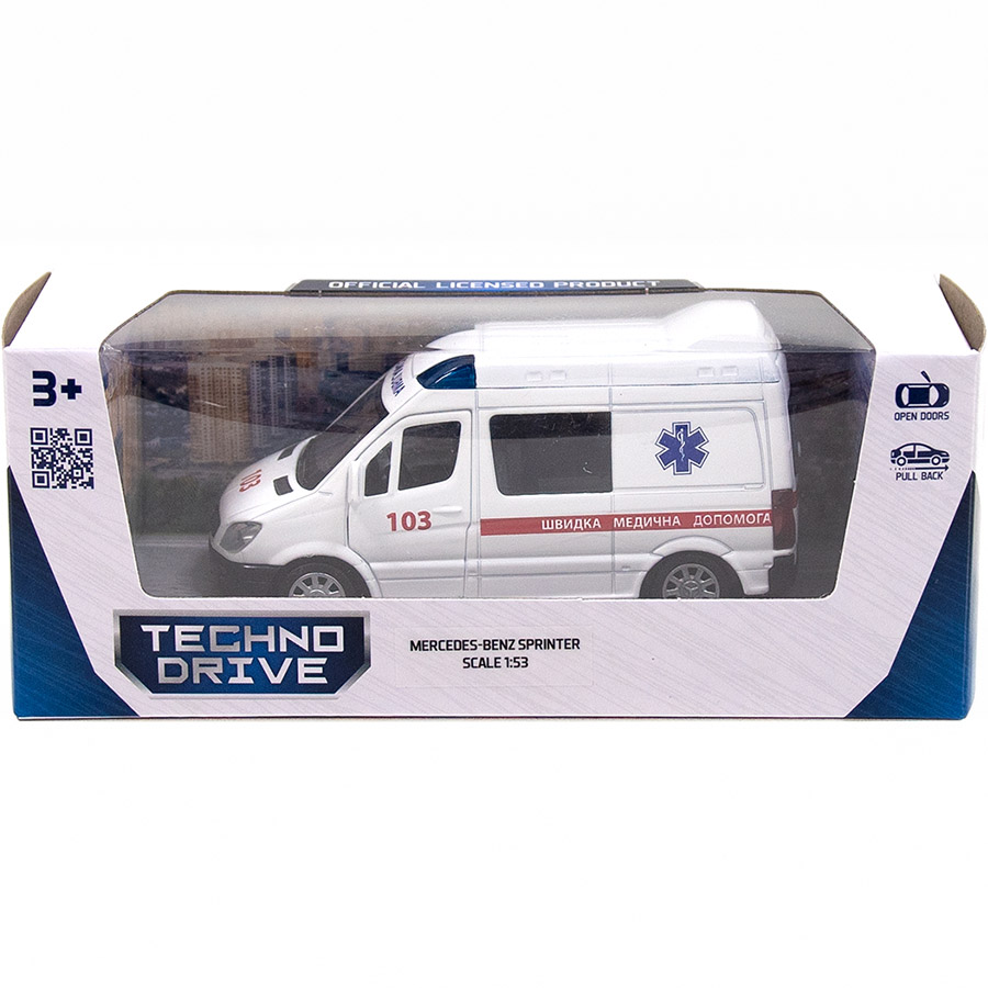 Изображение Модель TECHNODRIVE Mercedes-Benz Sprinter Скорая помощь (250295)