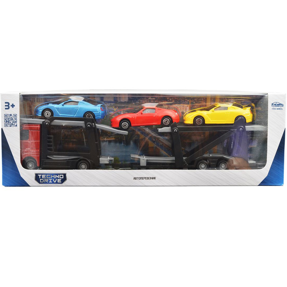 Изображение Игровой набор TECHNODRIVE Автоперевозчик (541756.270)