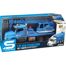 Машинка CARS S Будівельний кран Blue (CJ-4436958)