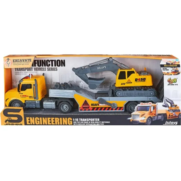 Набір CARS S 2в1 Трал та будівельний кран (CJ-4533955)