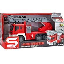 Машинка CARS S Пожежна машина з розбризкувачем води та драбиною (CJ-2180230)