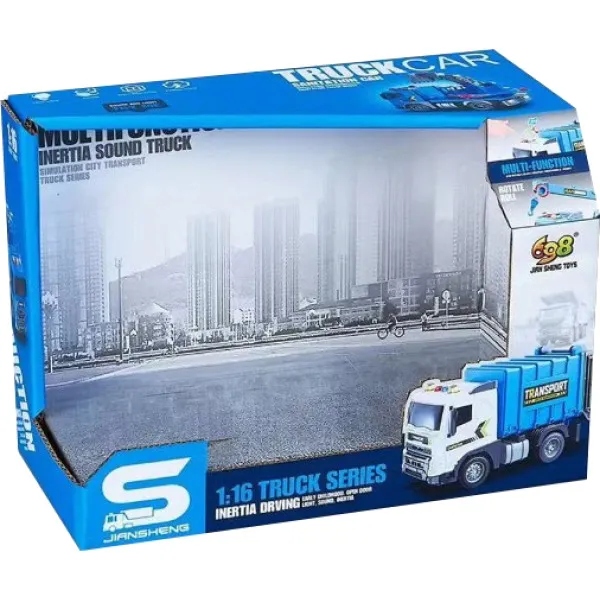 Машинка CARS S Мусоровоз голубой (CJ-4358555) Возраст от 3 лет