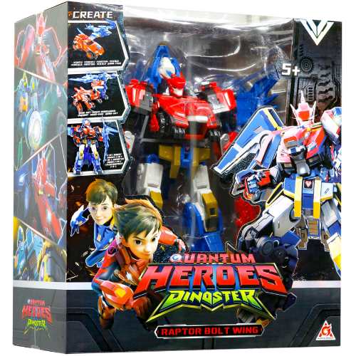 Робот-трансформер DINOSTER Raptor Bolt Wing (EU580806N) Вид іграшкової машини трансформер