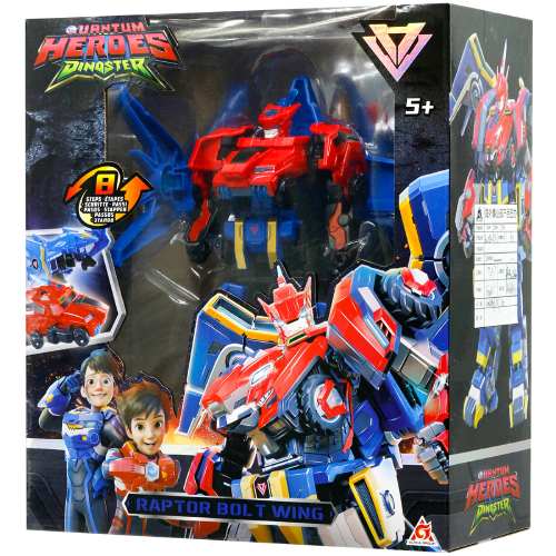 Робот-трансформер DINOSTER Raptor Bolt Wing (EU580813) Розміри 240