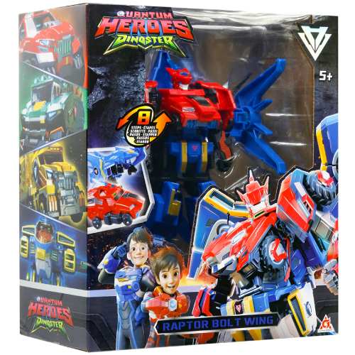 Робот-трансформер DINOSTER Raptor Bolt Wing (EU580813) Вид іграшкової машини трансформер