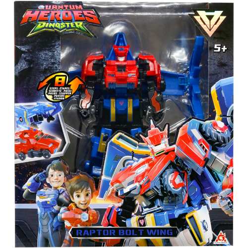 Робот-трансформер DINOSTER Raptor Bolt Wing (EU580813) Матеріал пластик