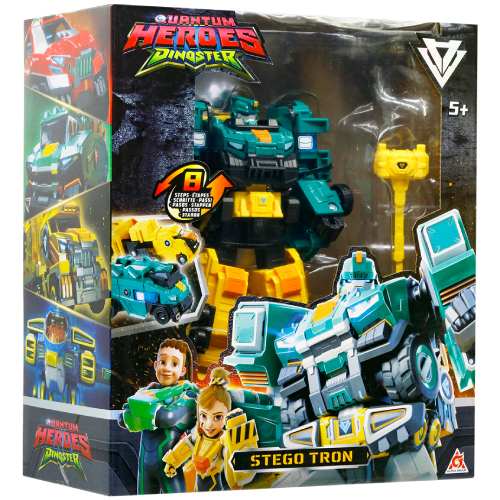Робот-трансформер DINOSTER Stego Tron (EU580814) Вид іграшкової машини трансформер