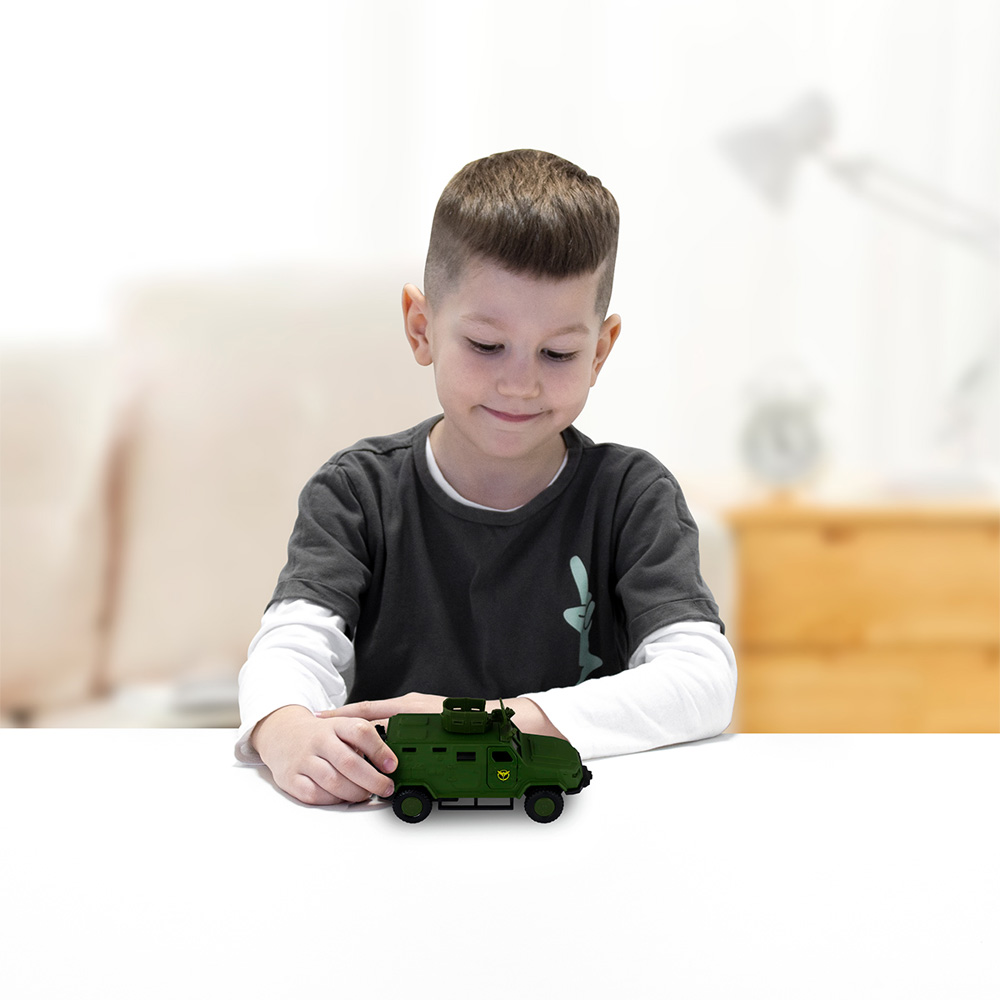 В Україні Модель TECHNODRIVE "Шеврони Героїв" КОЗАК 2М1 "ГУР МО" Green (KS450-1)