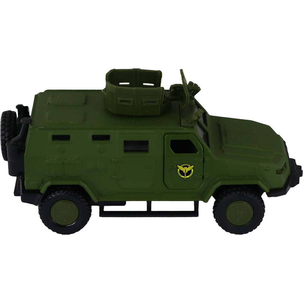 Зовнішній вигляд Модель TECHNODRIVE "Шеврони Героїв" КОЗАК 2М1 "ГУР МО" Green (KS450-1)