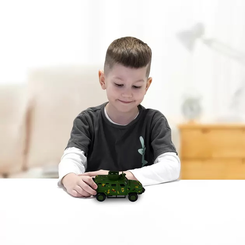 Модель TECHNODRIVE "Шеврони Героїв" КОЗАК 2М1 "АЗОВ" Green (KS450-2) Марка авто Козак-2М1