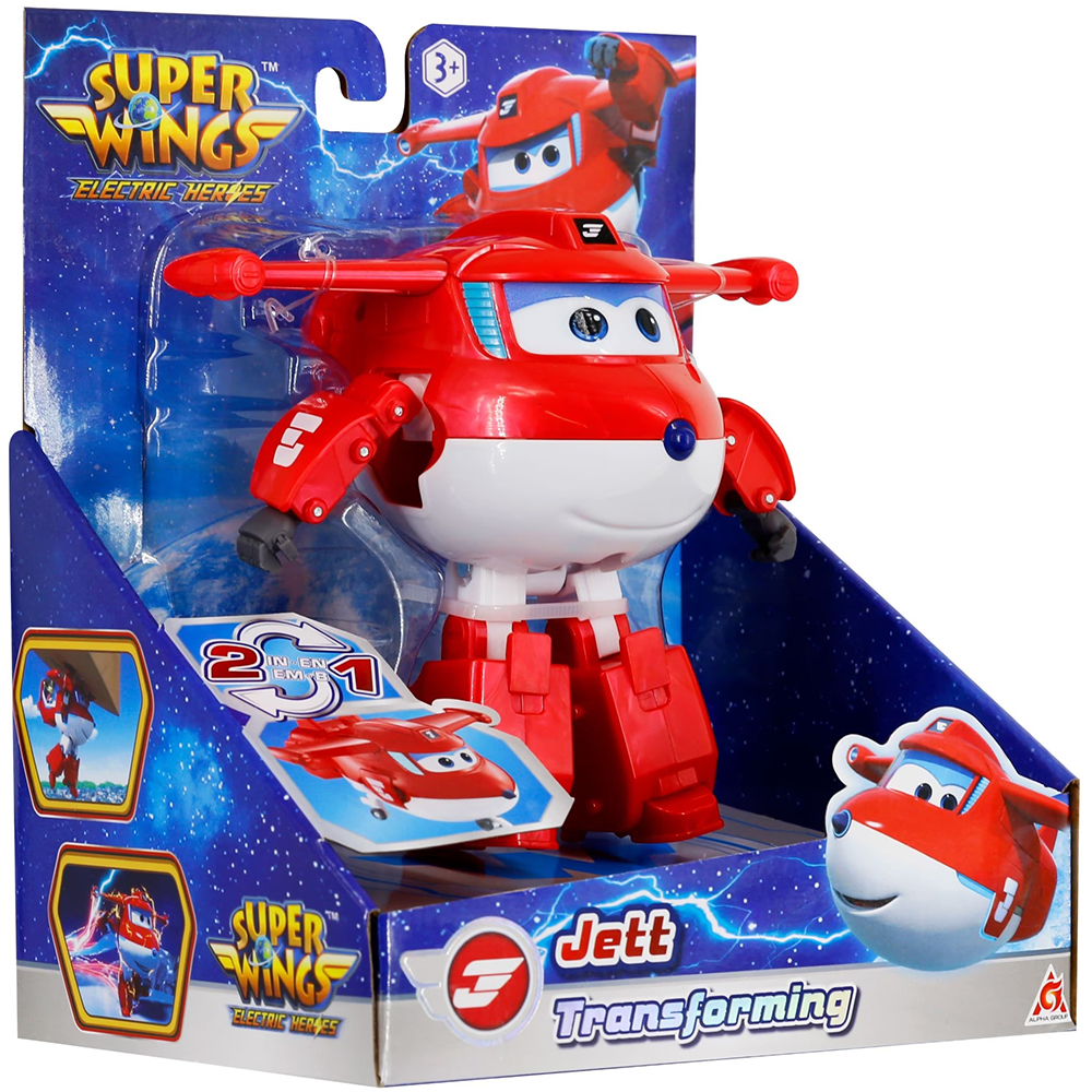 Заказать Игрушка-трансформер SUPER WINGS Transforming Jett (EU780210)