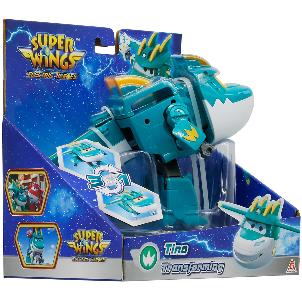 Покупка Игрушка-трансформер SUPER WINGS Transforming Tino (EU780237)