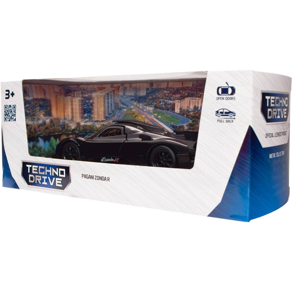 В интернет магазине Автомодель TECHNODRIVE PAGANI ZONDA R Black (250434)