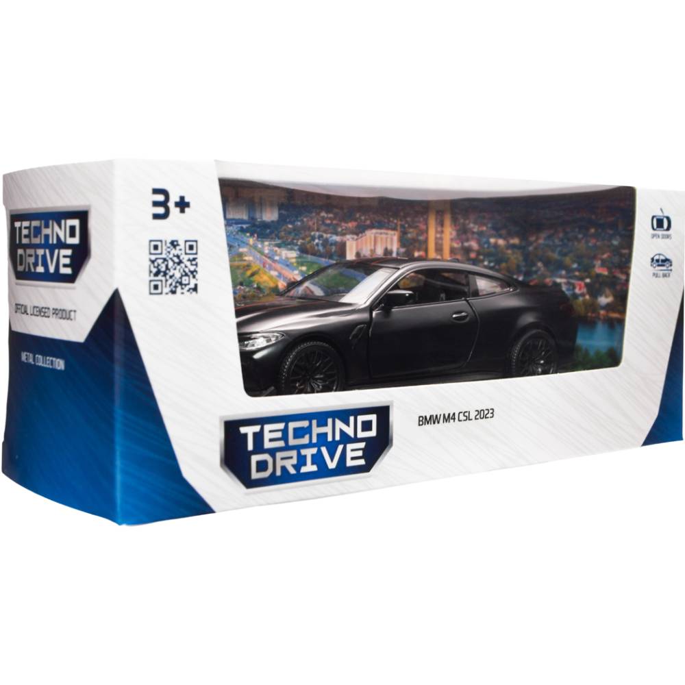 В интернет магазине Автомодель TECHNODRIVE BMW M4 CSL 2023 Black (250435)