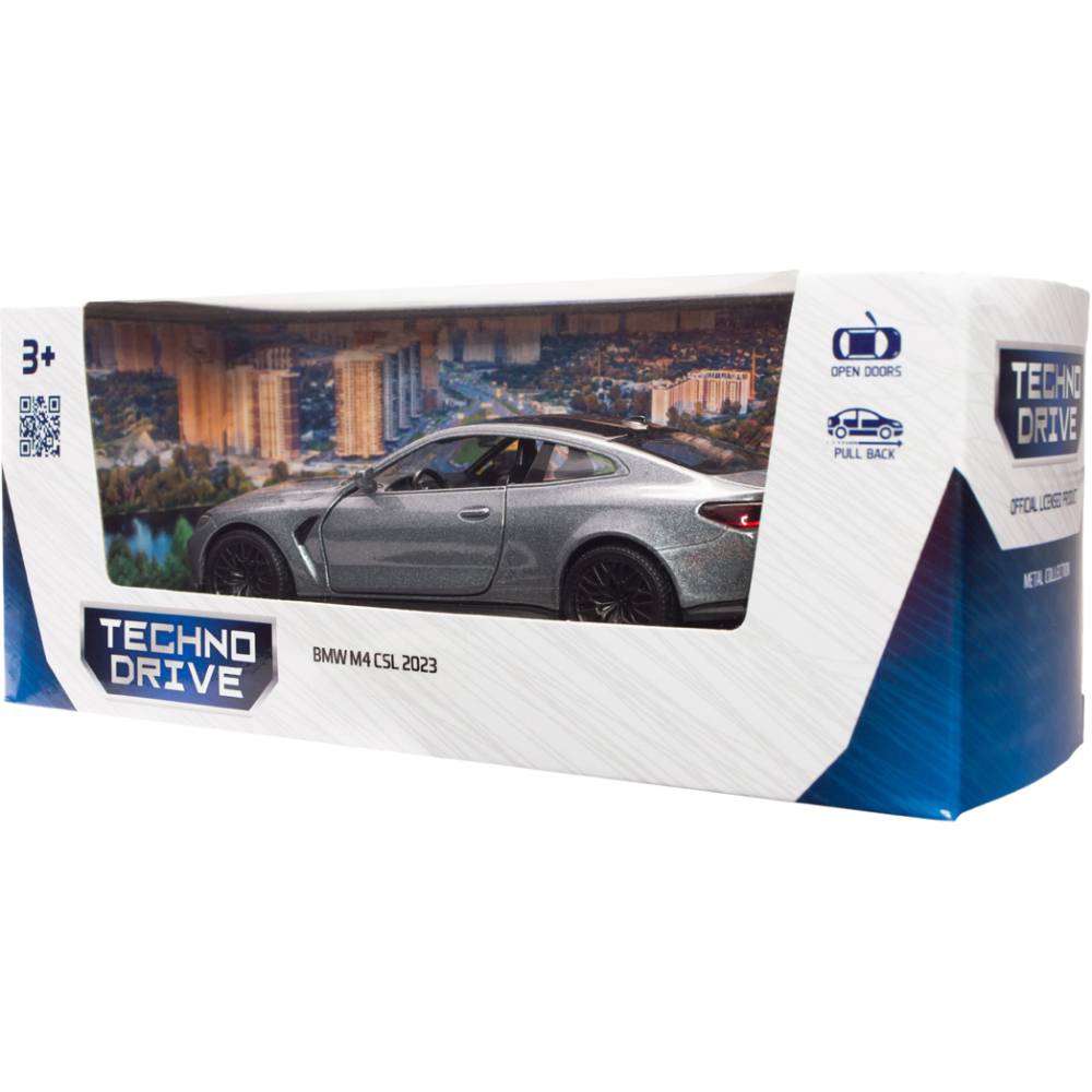 В интернет магазине Автомодель TECHNODRIVE BMW M4 CSL 2023 Gray (250436)