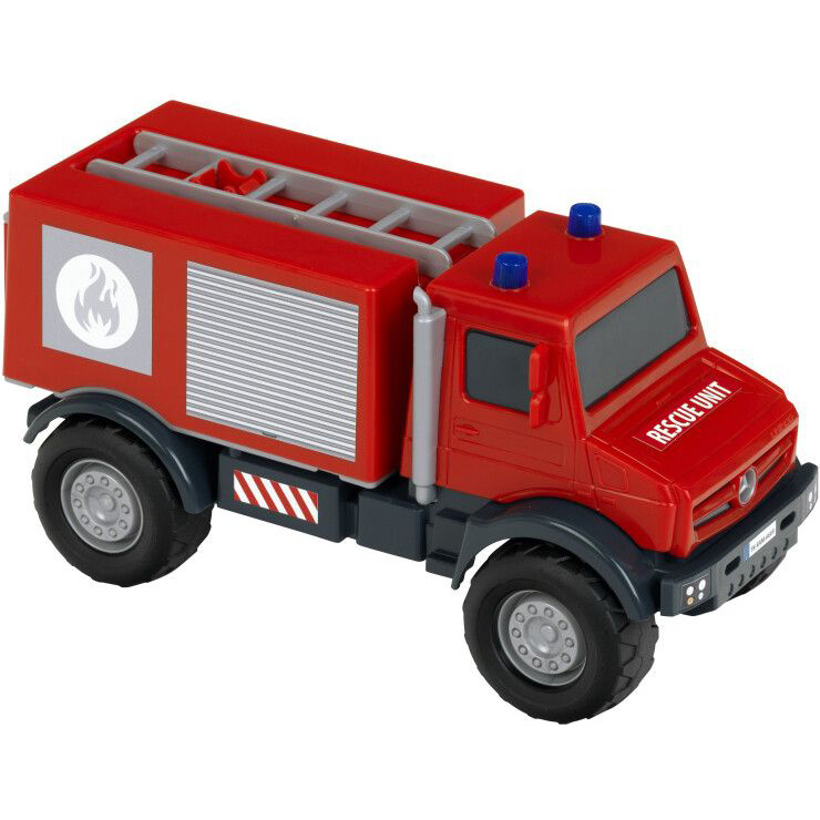 Машинка KLEIN Unimog Пожарная Красная (3815) Вид игрушечной машины пожарная машина