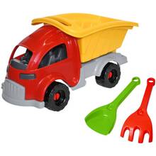 Машинка TIGRES Самосвал с набором для песка 2 эл (40043)
