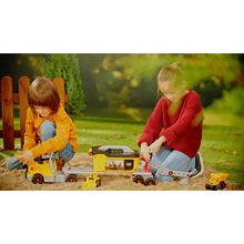 Ігровий набір KLEIN Cat Вантажівка 4 в 1 з екскаватором та самоскидом (3252)