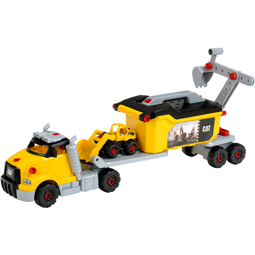Ігровий набір KLEIN Cat Вантажівка 4 в 1 з екскаватором та самоскидом (3252) Вік від 3 років